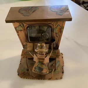 Music box-vintage burnished copper